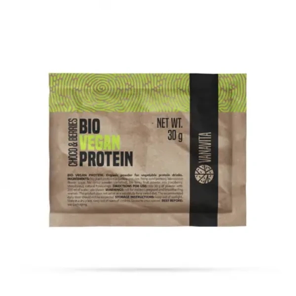 BIO Vegan Protein - VanaVita (čokoláda bobule, 30 g) (45121-1-30g-choco&berries)
