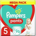 Pampers Pants 12-17kg (96ks) / Plienkové nohavičky / Veľkosť 5 (12-17kg) (DIOPMPPIE0162)