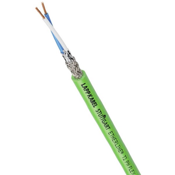 LAPP 2170924/1000 sieťový kábel ethernetový ETHERLINE® T1 PN FLEX Y 1 zelená 1000 m; 2170924/1000