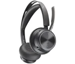 Poly Voyager Focus 2 - USB čierna / Bezdrôtová náhlavná súprava / mikrofón / ANC / dve slúchadlá / Bluetooth / USB (76U46AA)