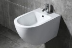 REA/S - SET závesné WC Carlo Flat Mini Rimless + Bidet Carlo Mini REA-C2760 + REA-C2276