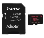 HAMA microSDXC 128 GB + adaptér / Pamäťová karta / UHS-I U3 / V30 / 80 MB/s