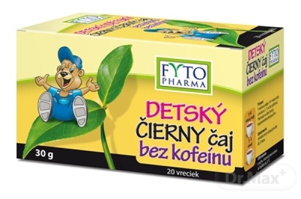 FYTO DETSKÝ ČIERNY čaj bez kofeínu