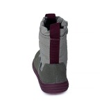Detská zimná barefoot obuv s membránou Bugga RUBA Grey B00197-09 - 27