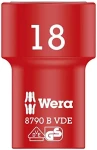 WERA 8790 B - 18 x 46 mm/ Nadstavec nástrčných hlavíc Zyklop VDE / izolovaný / s pripojovacím rozmerom 3|8 (05004962001)