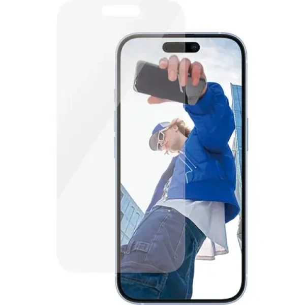 PanzerGlass Tvrdené sklo s aplikátorom pre Apple iPhone 16/15 číra (2873)