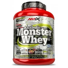 Anabolic Monster Whey - Amix (jahoda banán, 2000 g) (8693-3-2200g-strawberry-banana)
