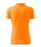 Bavlnené polo tričko tangerine orange 2XL