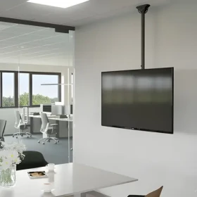 HAMA stropný TV držiak čierna / Stropný TV držiak / otočný, naklápací / 32 "-65" / VESA 400×400 / 50 kg