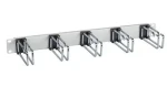 EFB 19" sivý / Vyväzovací panel / 1U / 5x úchytka pre LWL káble (699982.1)