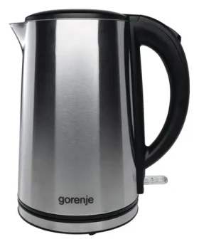 Gorenje K15DWS čierna / Varná kanvica / 2200 W / 1.5 l / nerezová oceľ (K15DWS)