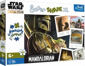 Trefl - Puzzle - Super Shape XL Star Wars: Mandalorian