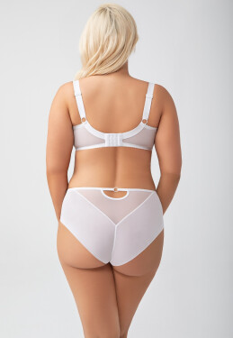 Figy Gorsenia K 497/1 M-4XL Paradise White bílá XXL