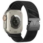 Beline Oblique čierna / Remienok pre Apple Watch / 38/40/41mm / nylonový