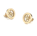 Guess Minimalistické pozlátené náušnice kôstky Studs Party JUBE02162JWYGT/U