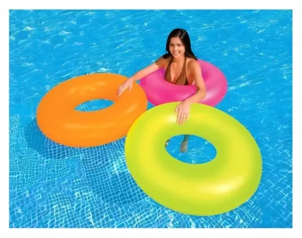INTEX 59262 Neon / Nafukovací kruh / O 91 cm / od 10 rokov (T00830069)
