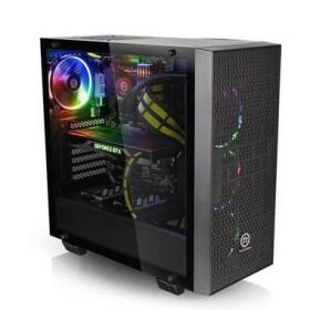 Thermaltake case Core G21 TG čierna / MidiTower / USB 3.0 / bez zdroja / ATX / priehľadná bočnica / dopredaj (69666)