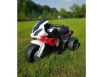 Mamido Detská elektrická motorka BMW S1000RR trojkolka červená
