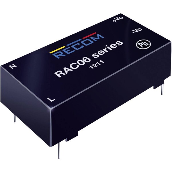 Sieťový zdroj AC/DC do DPS RECOM RAC06-05SC 5 V/DC 1.2 A 6 W; 20000800