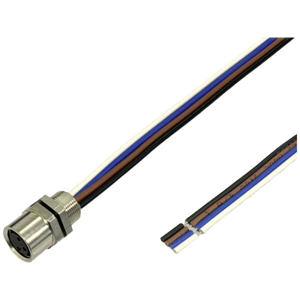 BKL Electronic Vestavná zásuvka pre čidlo/aktuátor, 2701006, piny: 3, 0.2 m, 1 ks; 2701006