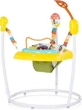 CHIPOLINO Skákadlo pre bábätko Jumpy Car Yellow (PRJC02601YE)