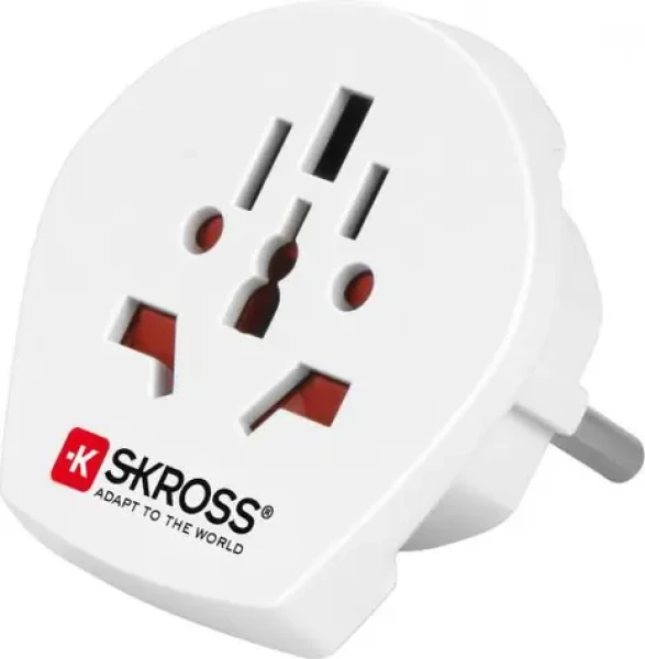 MicroConnect Univerzálny SKROSS adaptér biela (PETRAVEL15)