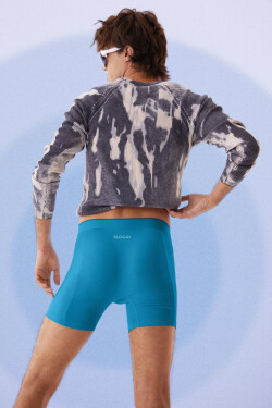 Pánske boxerky EVER Airy Short C2P - BLUE - modré M008 - SLOGGI BLUE L