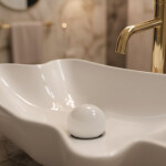 REA - Umývadlo na dosku Infinity 62x33 + výpust REA-U3607