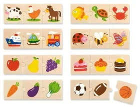 VIGA Drevené puzzle Súvislosti