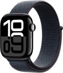 Apple Watch 10 GPS 46mm Jet Black Alu Sport Loop Granatowy (MWWR3)