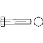 TOOLCRAFT TO-6861564 šesťhranná skrutka M12 35 mm vonkajší šesťhran DIN 960 ocel 100 ks; TO-6861564