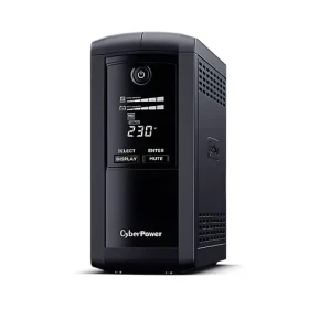 CyberPower VP700ELCD čierna / Záložný zdroj UPS / Line-interactive / 700 VA / 390 W / LCD displej (VP700ELCD)