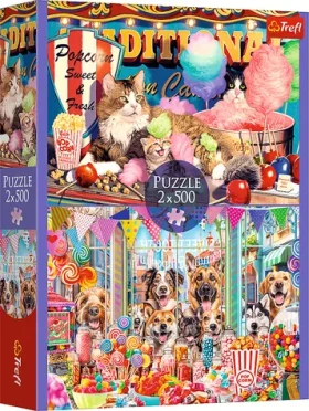 Trefl - Puzzle - Chlpatí priatelia