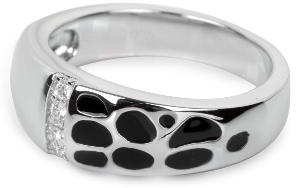Silver Cat Strieborný prsteň s kubickými zirkónmi Colored stones SC010 60 mm