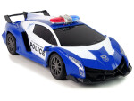 Mamido Pretekárske auto Polícia R / C diaľkovo ovládané polícia + batéria