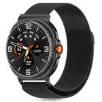 Tech-Protect MilaneseBand čierna / Remienok milánsky ťah / pre Samsung Galaxy Watch / 40/44/46 mm
