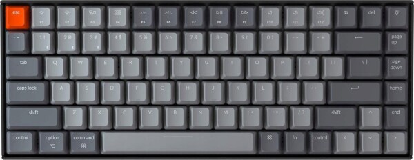 Keychron Keychron - K2 Wireless Mechanical Keyboard v2 - Bezdrôtová Klawiatura Mechaniczna RGB Red A