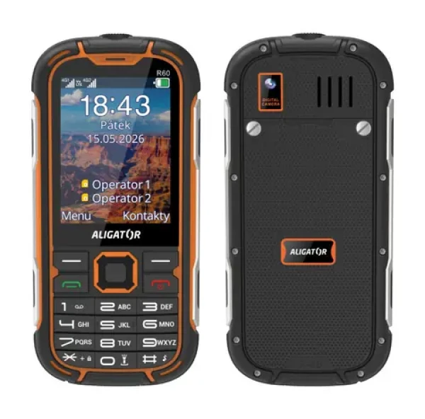Aligator R60 4G eXtremo čierno-oranžový (AR60BO)