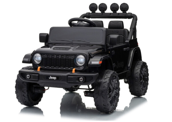 Mamido Elektrické autíčko Jeep Rubicon 24 V 2x200 W čierne