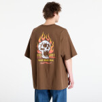Tričko Vans Off The Wall Fever SS T-Shirt Brown M