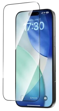 Devia Star Series čierny rám / Ochranné sklo / Apple iPhone 17 Pro Max (6942297132481)