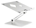 Durable Rise strieborná / Stojan pre notebook / nastaviteľný / skladací / do 17" (505023)