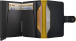 Mini peňaženka Secrid Miniwallet Matte Black Ochre