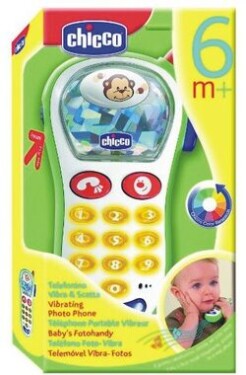 Chicco Interaktívny detský mobilný telefón / od 6 mesiacov (8003670739456)