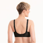 Mäkká podprsenka Eloise . 5296 čierna - RosaFaia 001 black 95G