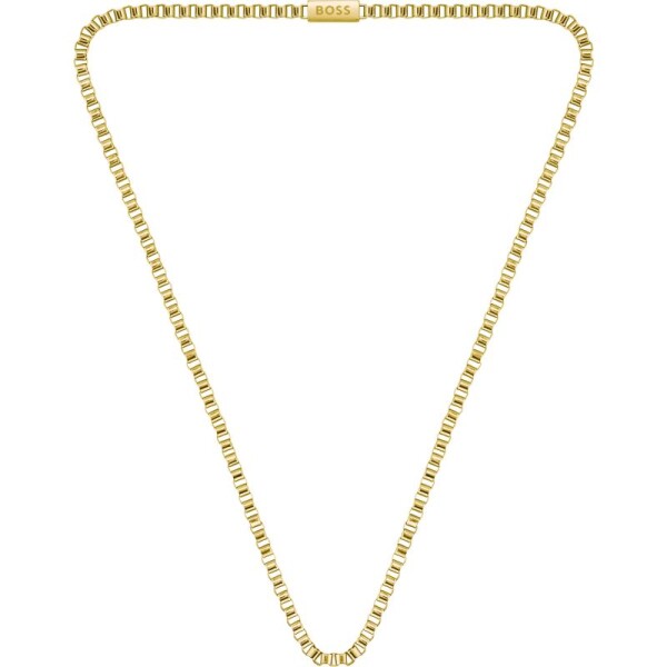 Hugo Boss Nadčasová pozlátená retiazka Chain for him 1580291