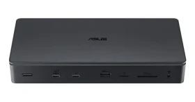 Asus DC510 čierna / Dokovacia stanica / Thunderbolt 5 / 3x monitor / 140W PD / 2,5G LAN / M.2 SSD slot (90XB09NN-BDS010)