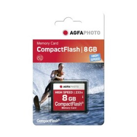 AGFAPHOTO Compact Flash 233x CF 8GB / R:35 MB/s / W:20 MB/s (10433)