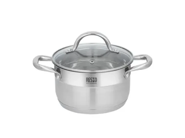 RESTO 92103 Hrniec s pokrievkou 18 x 10.5 cm 2.7 l (RIGEL) (RES-92103)