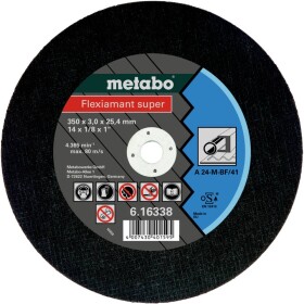 Metabo 616338000 rezný kotúč rovný 350 mm 10 ks ocel; 616338000